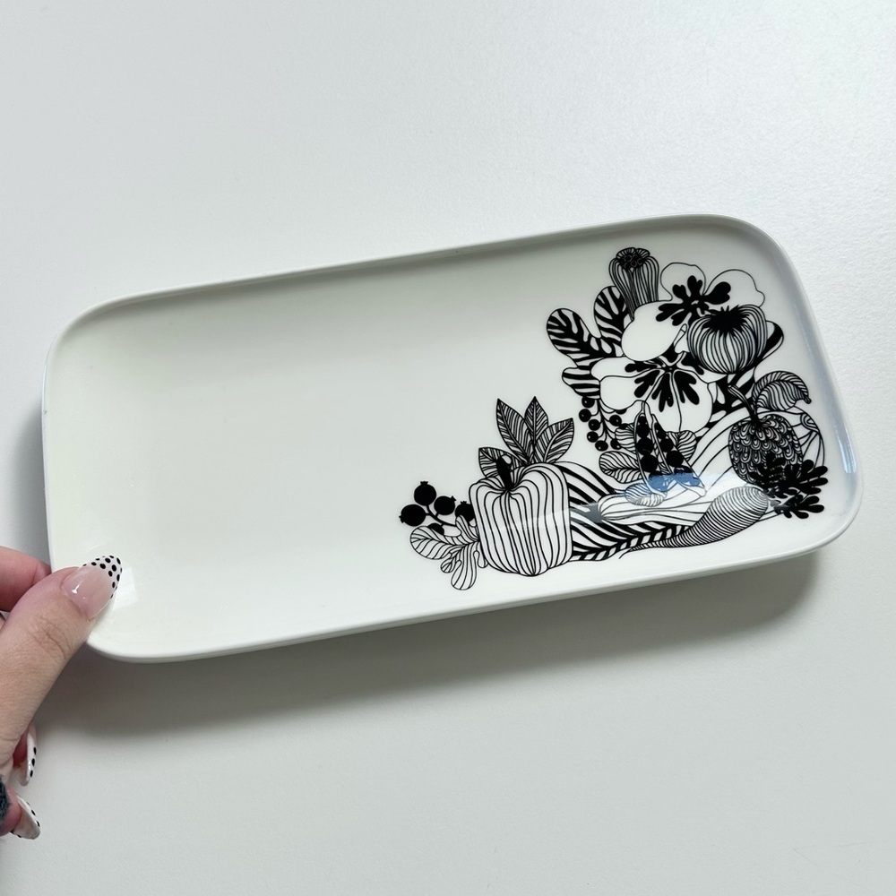 Marimekko Siirtolapuutarha Tray/Plate
